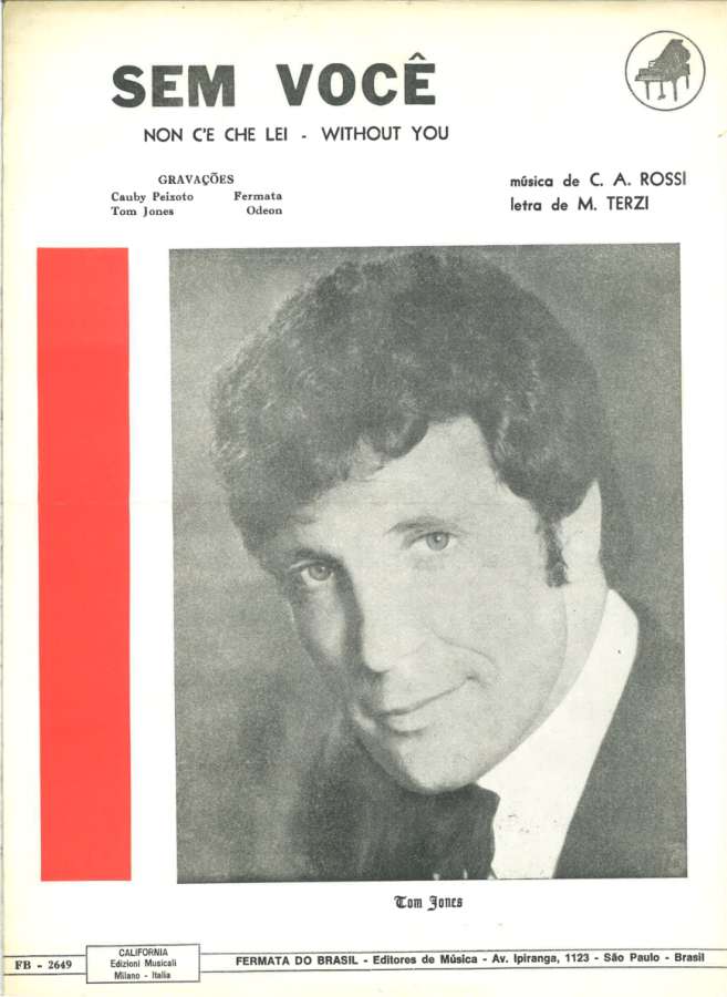 sem voce (non c'è che lei)_c. a. rossi_california