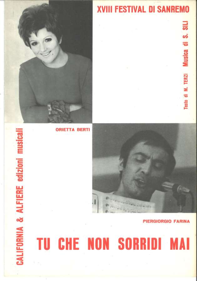 tu che non sorridi mai_s. sili_california