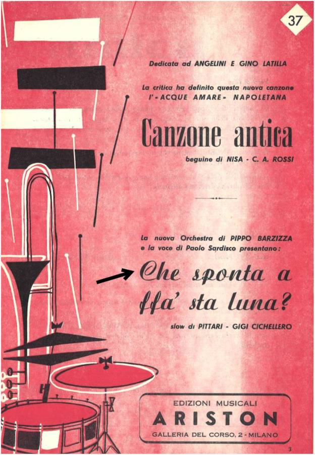 che sponta a ffa' sta luna_gigi cichellero_ariston