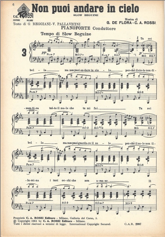 non puoi andare in cielo_g. de flora - c. a. rossi_c.a.r.