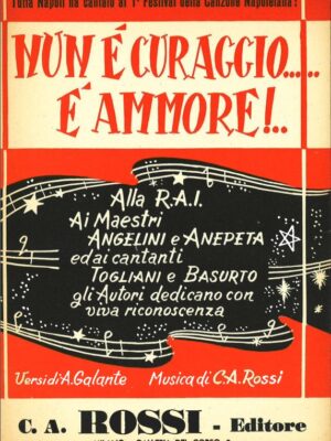 nun è coraggio...è ammore!_c. a. rossi_c.a.r.