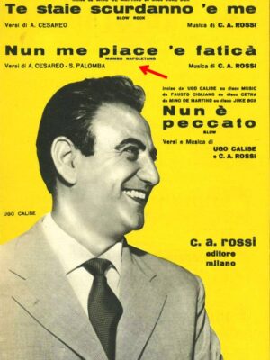 nun me piace 'e faticà_c. a. rossi_c.a.r.