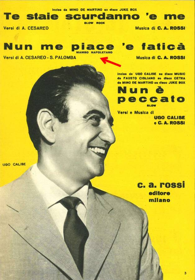 nun me piace 'e faticà_c. a. rossi_c.a.r.