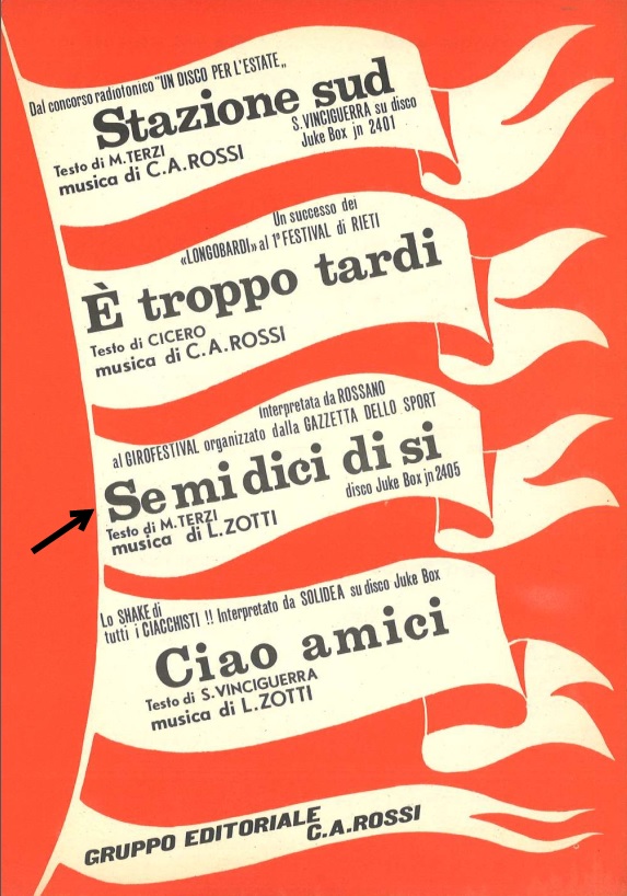 se mi dici di si_luciano zotti_c.a.r.