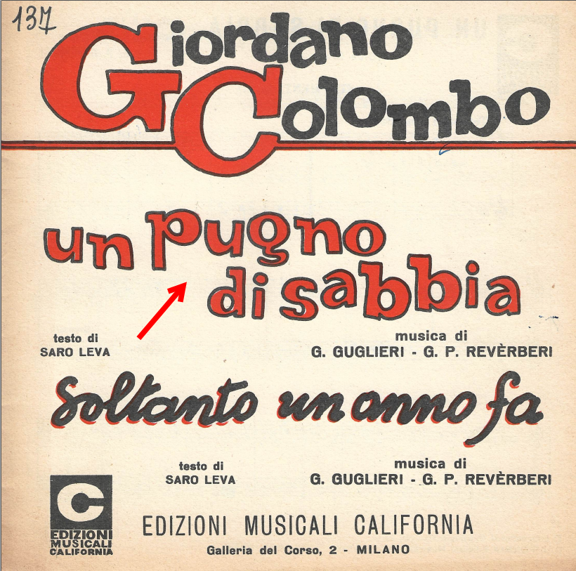 un pugno di sabbia_g. guglieri - g. p. reverberi_california